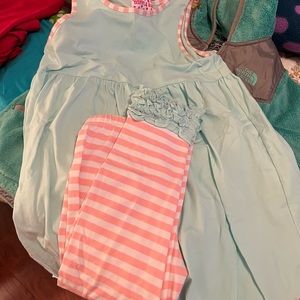 Flower Sack and Ruffle Girl Outfits